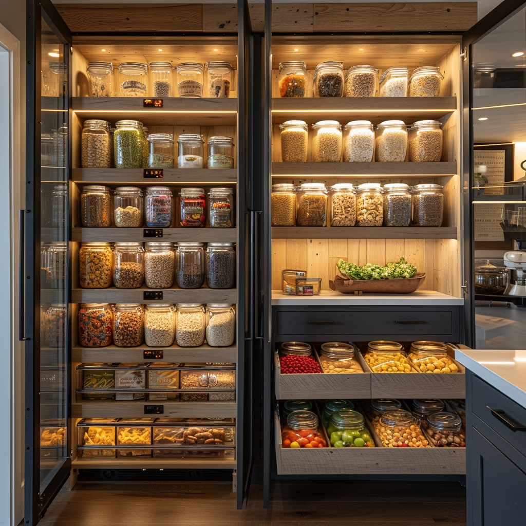 AI Generated Kitchen Pantry